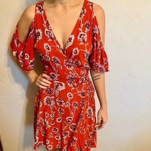 Summer wrap dress